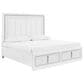 Millenium Chalanna Queen Upholstered Storage Bed in White, , large