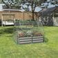 Timberlake Raised Garden Bed with Green House in Green, , large