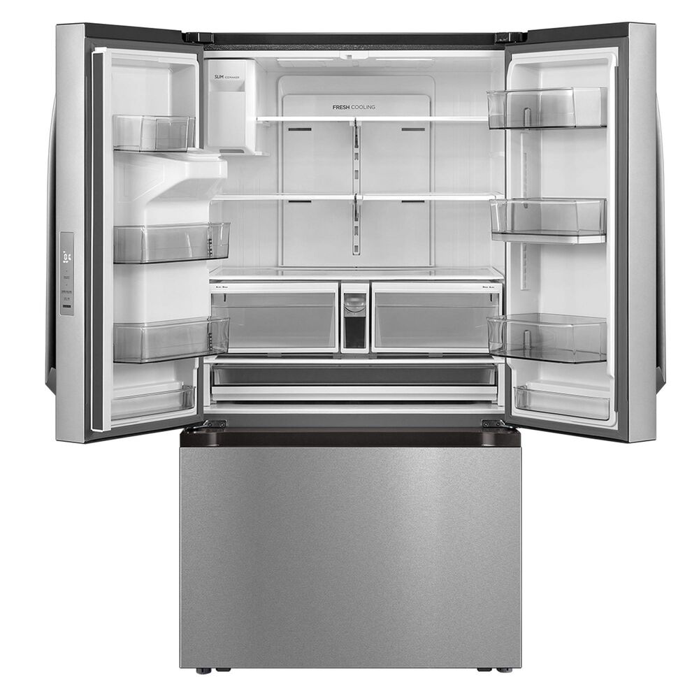 Midea 29.3 Cu. Ft. French Door Refrigerator in Stainless Steel, , large
