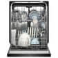 KitchenAid 24" Third Level Utensil Rack Dishwasher with 30+ Total Wash Jets and Pocket Handle in PrintShield Stainless, , large