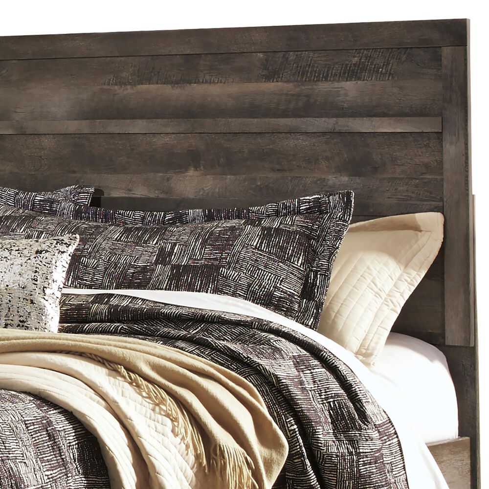 Ashley Wynnlow King Panel Bed in Gray, , large