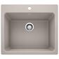 Blanco Liven 25" Dual Mount Laundry Sink in Truffle, , large