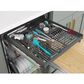 Whirlpool 24" Built-In Bar Handle Dishwasher with 47 Decibel in Black Stainless Steel, , large