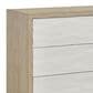 Furniture Worldwide Oasis 3-Drawer Dresser Only in Dockside and White, , large