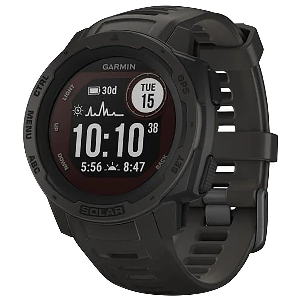 Garmin Instinct Solar  Standard Edition in Graphite, , large
