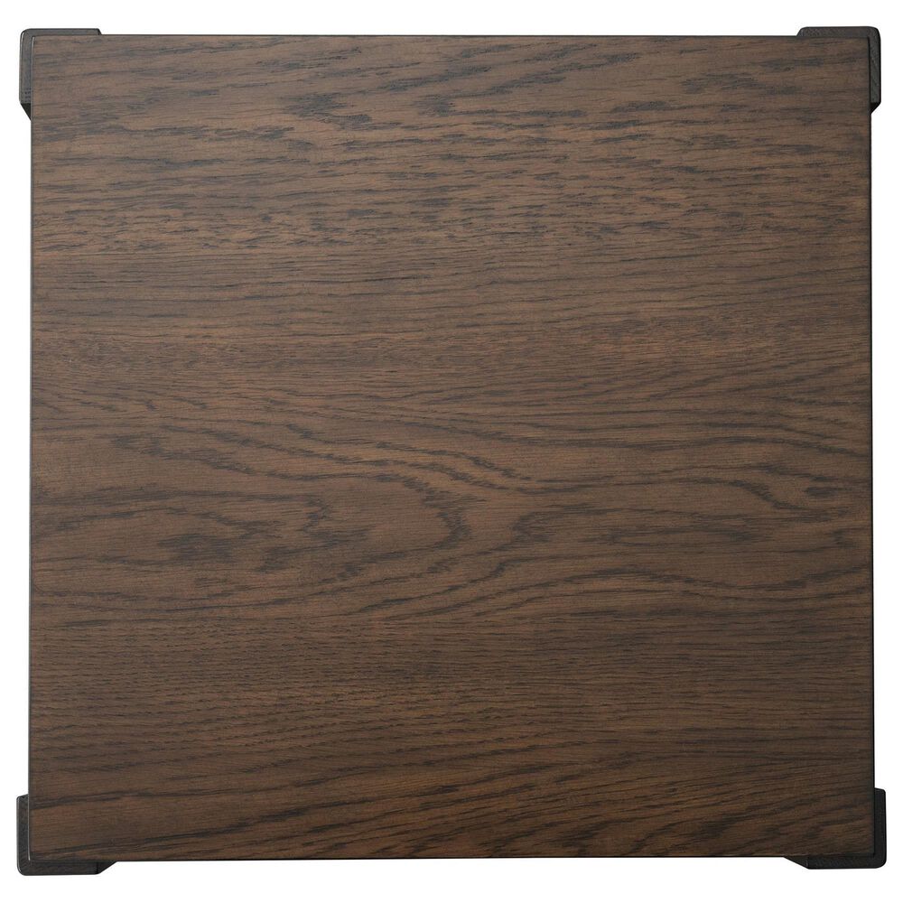 Flexsteel Sylvie Short Bunching Table in Chestnut, , large