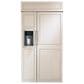 Monogram 42" Smart Built-In Side by Side Refrigerator with Dispenser - Panels Sold Separately, , large