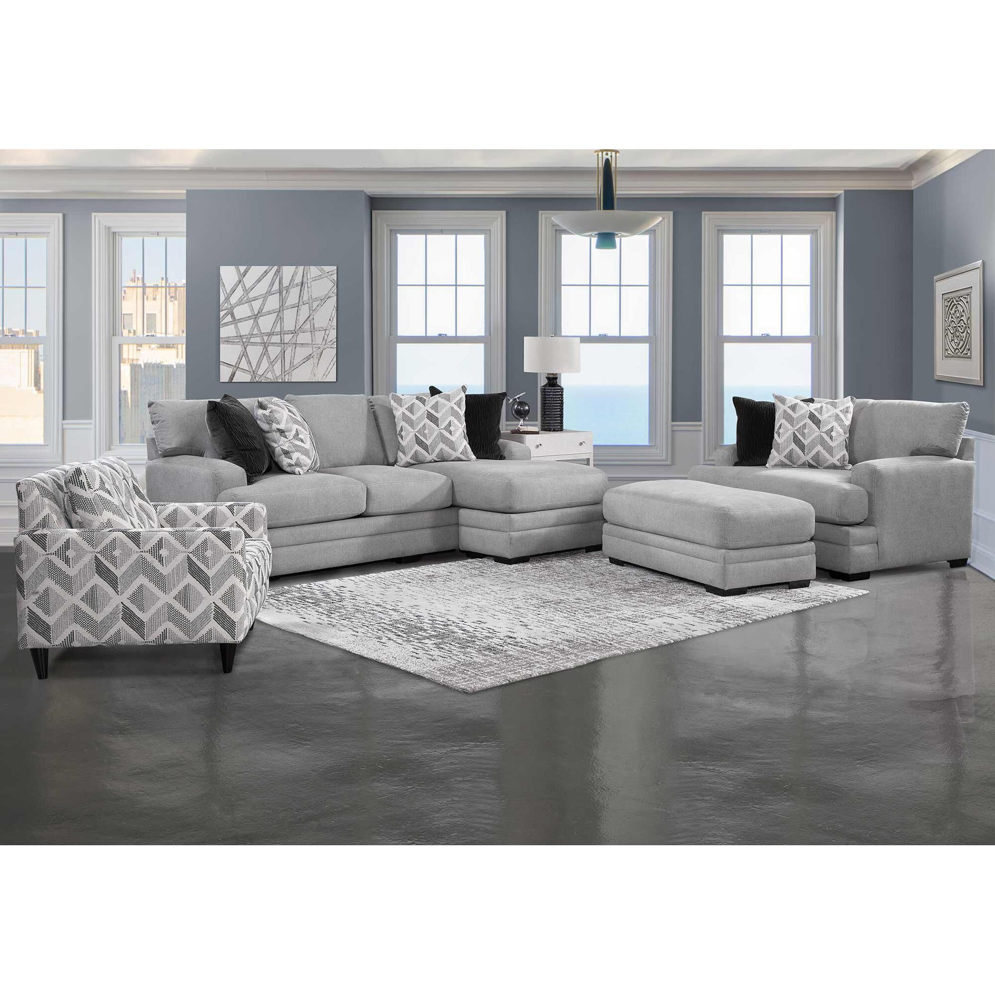 Nebraska furniture mart grey outlet couch