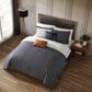 BEBEJAN Geometric 5-Piece King Comforter Set in Midnight Black and White, , large