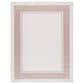 Safavieh Martha Stewart Cyprus Chevron 9" x 12" Ivory and Beige Area Rug, , large