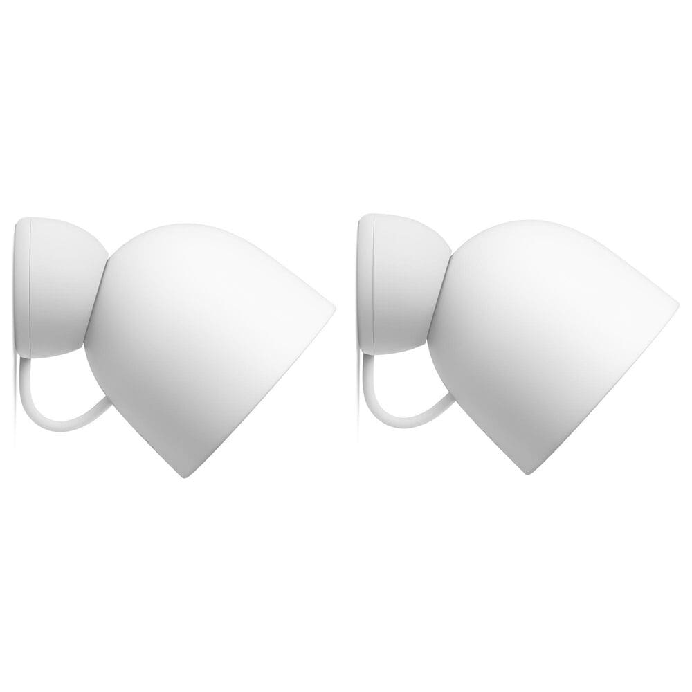 Google Nest 2-Pack Outdoor Smart Security Camera in Snow (2rd Gen), , large