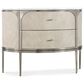 Hooker Furniture Modern Mood 2-Drawer Nightstand in Diamond, Pewter, White and Gray, , large