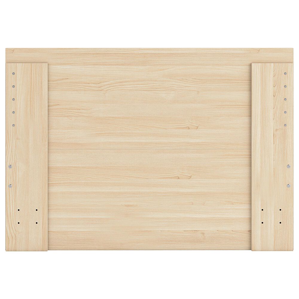 Ashley Onita Full Panel Platform Bed with 1 Side Storage in Natural, , large