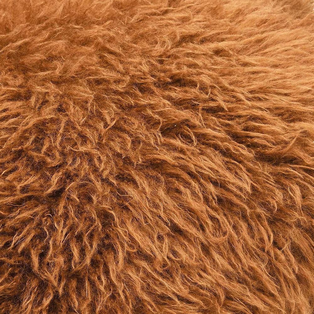Furniture of America Neyra Long-Haired Accent Chair in Camel Brown, , large