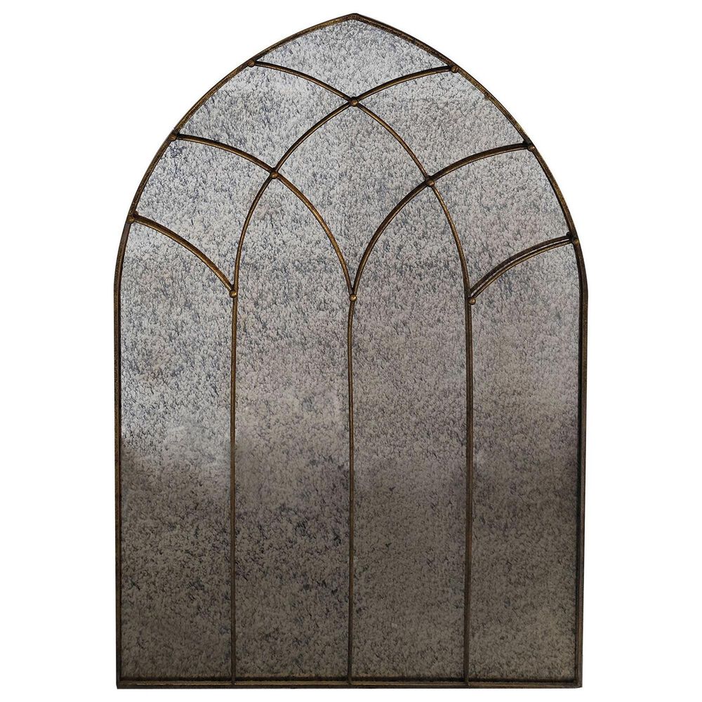 Slatehouse Carroll Mirror in Antique Gold, , large
