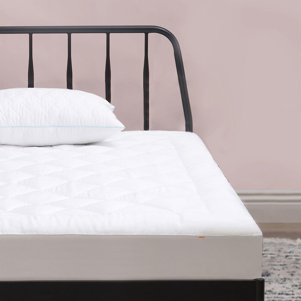 Allied Home EcoSleep King Mattress Pad in White, , large
