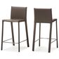 Baxton Studio Crawford Counter Stool in Taupe (Set of 2), , large