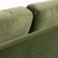 Jennifer Taylor Home Pasadena Stationary Sofa in Olive Green Velvet, , large