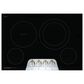 Frigidaire Gallery 30" Electric Cooktop with 4 Element in Stainless Steel and Black, , large