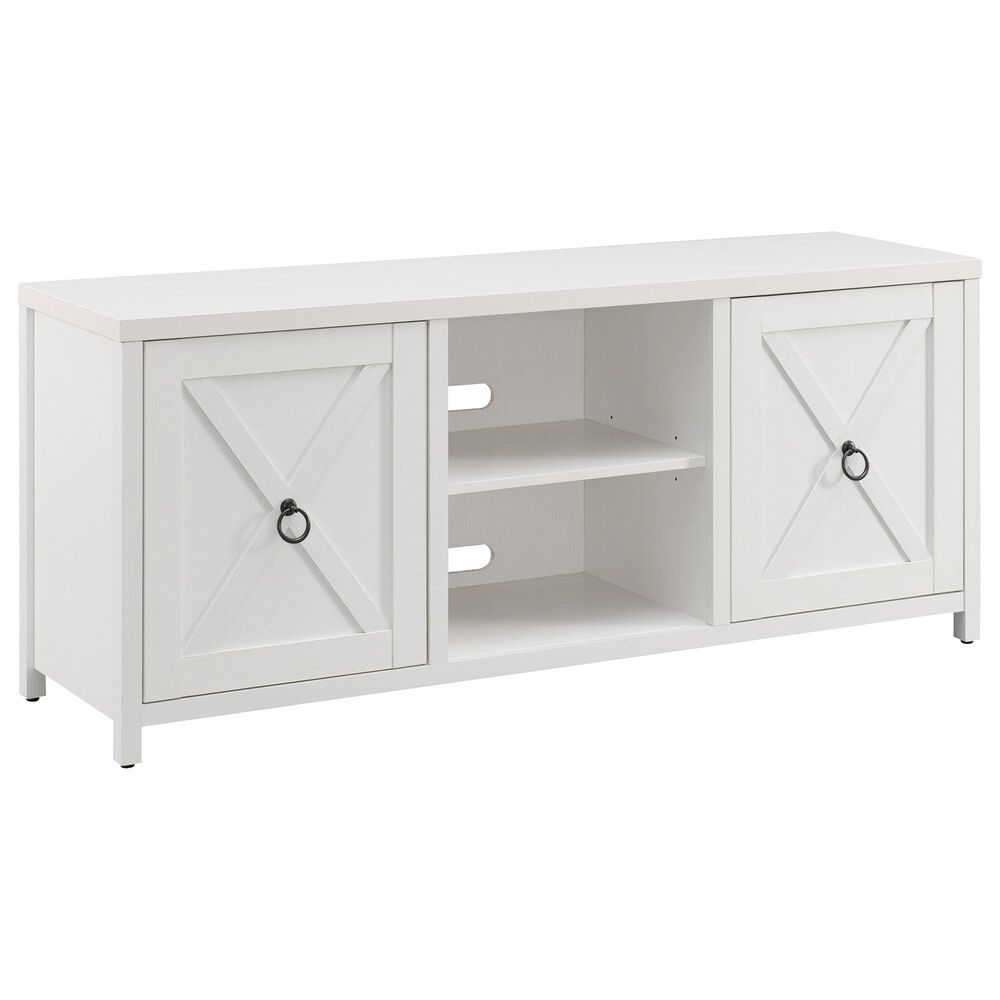 Hudson and Canal Granger 58" TV Stand in White, , large