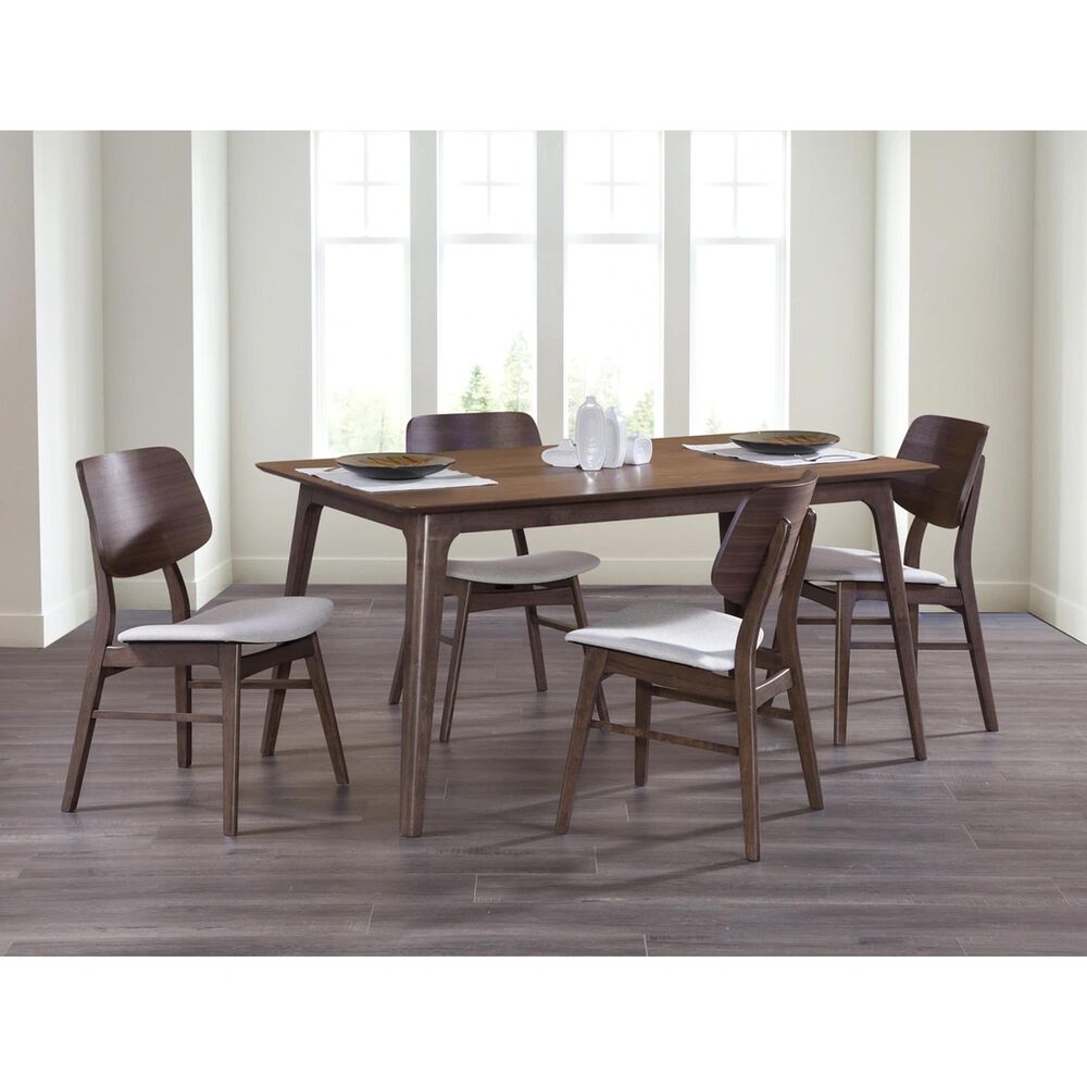 New Heritage Oscar Dining Table in Natural Walnut - Table Only, , large