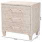Baxton Studio Nira 3-Door Buffet Storage Cabinet in Beige, , large