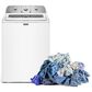 Maytag 4.7 Cu. Ft. Top Load Agitator Washer and 7.0 Cu. Ft. Top Load Electric Wrinkle Prevent Dryer in White, , large