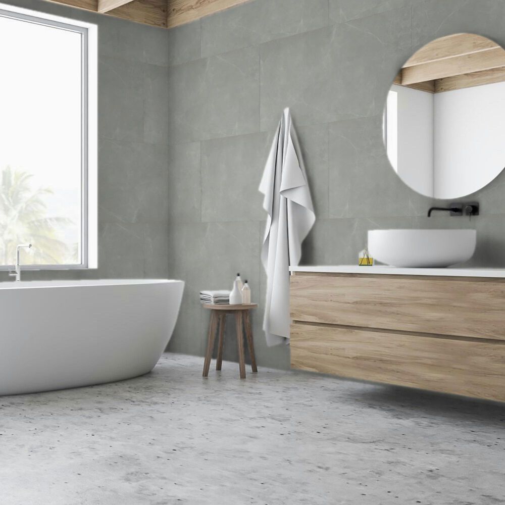 Emser Sterlina Gray 24&#39;&#39; x 47&#39;&#39; Porcelain Tile, , large