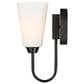 Golden Lighting Neela 1-Light Wall Sconce in Matte Black, , large