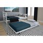 DHP Mia Full Daybed with Trundle in White, , large