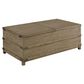 American Drew Crawford Trunk Storage Coffee Table in Honey, , large