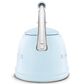SMEG 2.3L Retro Style Electric Whistling Kettle in Pastel Blue, , large