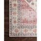 Loloi II Skye SKY-02 2"3" x 3"9" Ivory and Berry Scatter Rug, , large