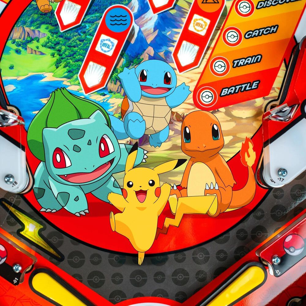 Stern Pinball Pokemon Pro Edition Pinball Machine in Multicolor, , large