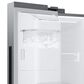 Samsung 27.4 Cu. Ft. Large Capacity Side by Side Refrigerator in Stainless Steel, , large