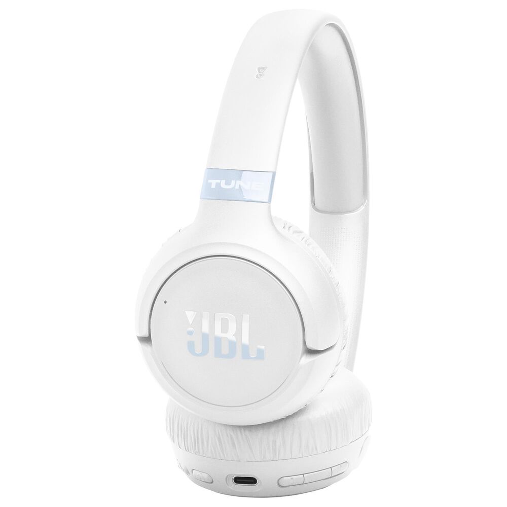 JBL Tune 680NC Wireless On-Ear Headphones in White, , large