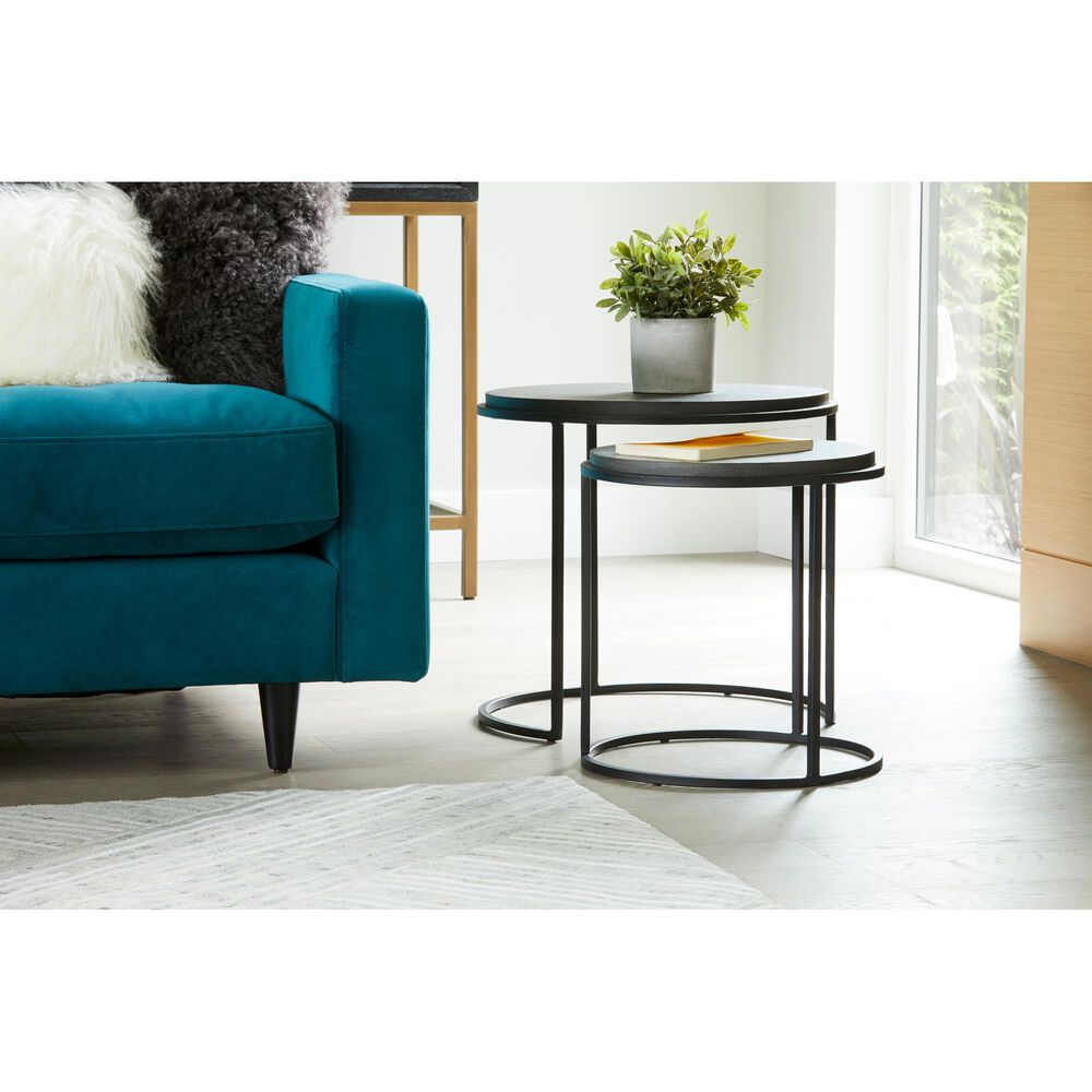 Moe&#39;s Home Collection Roost Nesting Tables in Black &#40;Set of 2&#41;, , large