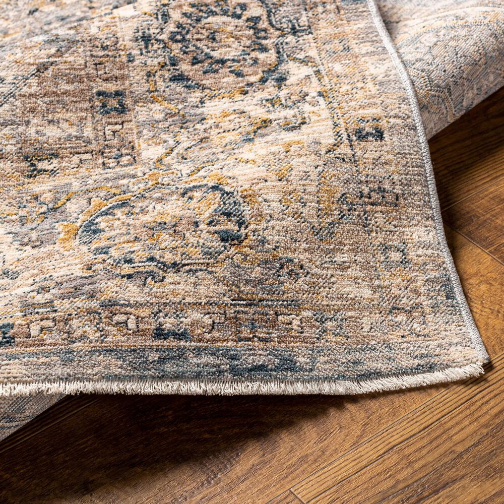 Surya Aspendos 10&#39; x 13&#39;11&quot; Gray, Denim, Wheat, Taupe, Black and Cream Area Rug, , large