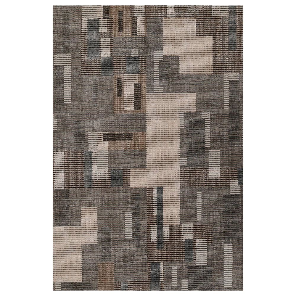 Momeni Noho 3"11" x 5"7" Grey Area Rug, , large
