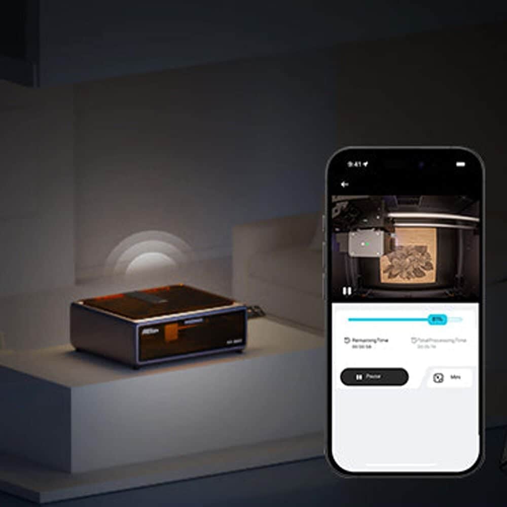 Creality 3D Technology Falcon A1 Pro 20W Laser Engraver and Cutter in Black, , large