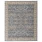 Feizy Pasha 2"6" x 7"3" Blue and Ivory Runner, , large