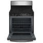 GE Appliances 5.0 Cu. Ft. Freestanding Electric Range in Stainless Steel and Black, , large