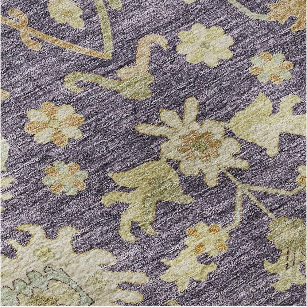 Dalyn Rug Company Hatay HY2 3&#39; x 5&#39; Eggplant Area Rug, , large