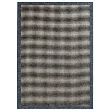 Trisha Yearwood Rug Collection Gather Avola 5"3" x 7"7" Cobalt and Natural Area Performance Rug, , large