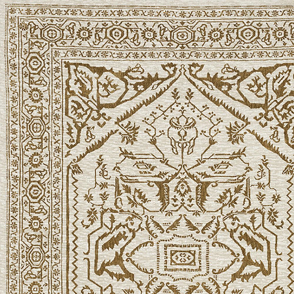 Oriental Weavers Intrigue INT03 9&#39;10&quot; x 12&#39;10&quot; Ivory Area Rug, , large