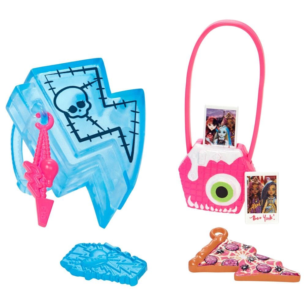 Monster High Frankie Stein Doll with Pet and Accessories, , large