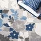 Safavieh Cabana CBN308F 5"3" x 7"7" Grey and Blue Indoor/Outdoor Area Performance Rug, , large
