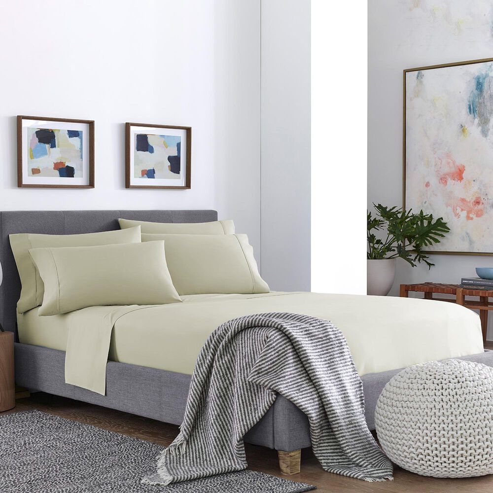 Sanders Collection Ultraweave 6-Piece King Sheet Set in Beige Cream, , large