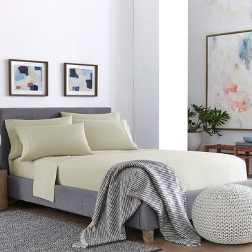 Sanders Collection Ultraweave 6-Piece King Sheet Set in Beige Cream, , large