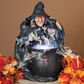 The Gerson Company 23" Magnesium Witches with Smoking Cauldron in Black, , large